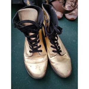 Dr Marten's Leyton US Women's size 10 Gold
